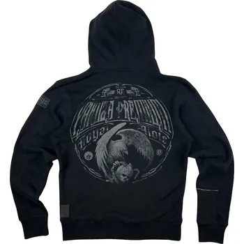 Pánská mikina Pánská mikina Yakuza Premium se zipem a kapucí 3726 black velikost: L