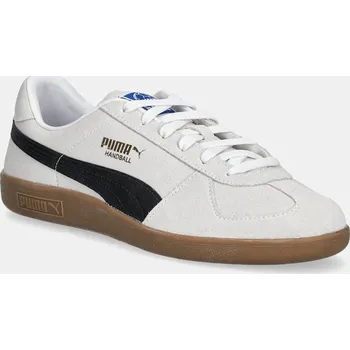 Pánské tenisky Semišové sneakers boty Puma Handball 106695 šedá 09X, EUR 40