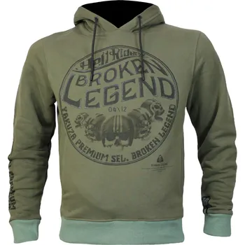 Pánská mikina Yakuza Premium Pánská mikina 3422 olive velikost: 4XL + Doprava zdarma na další nákup