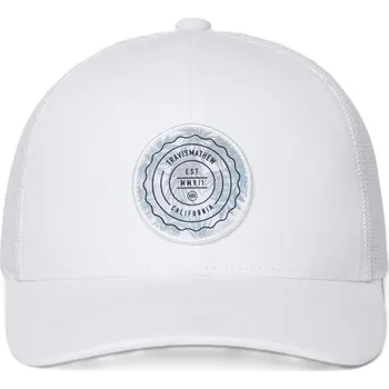 Čepice Travis Mathew The Patch Floral dětská kšiltovka, bílá