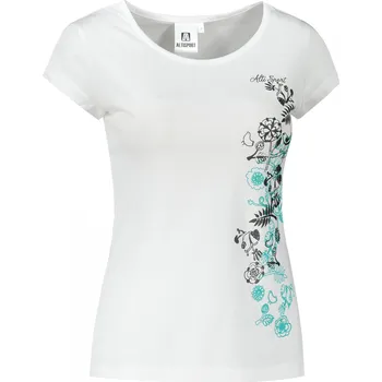 Dámské triko ALTISPORT CARRYOVER ALW029122 BÍLÁ S