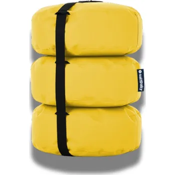 Sedací pytel AAA matrace Sedací vak TRIBURET Žlutá