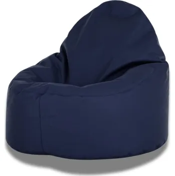 Sedací pytel AAA matrace Sedací vak CITRÓN Tmavě modrá