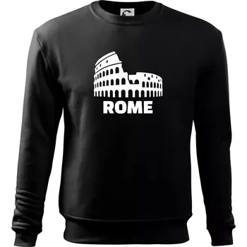 Chlapecké tričko Italy Koloseum Rome - Mikina Essential dětská - 158 cm/12 let ( Černá )