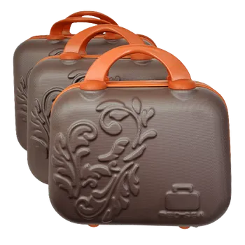 Sada příručních zavazadel - hnědá