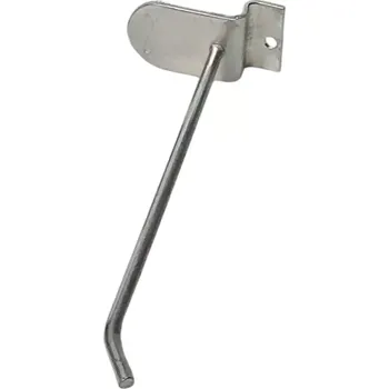 Prodejní regál Kovový hák pro slat panely - krátký