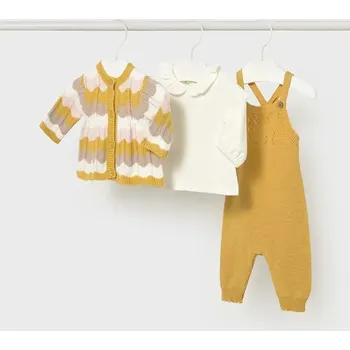 Kojenecký overall Kojenecká sada Mayoral Newborn 2604.2D.Newborn.9BYA žlutá 18X, vel. 86