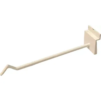 Prodejní regál Plastový hák pro slat panel - krátký