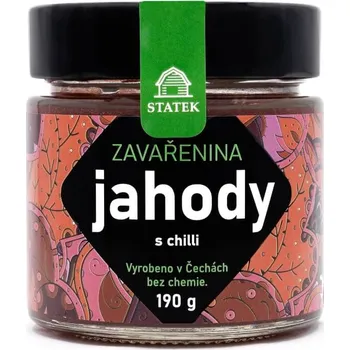Omáčka Hradecké delikatesy Jahodová zavařenina s chilli 190g 190g