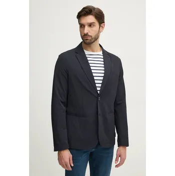 Dámské sako Sako Armani Exchange tmavomodrá barva, 8NZG49 ZNYZZ 8NZG49.ZNYZZ.NOS 59X, vel. 42