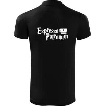 Pánská košile Harry - Espresso Patronum - Polokošile Victory sportovní (dresovina) - M ( Černá )