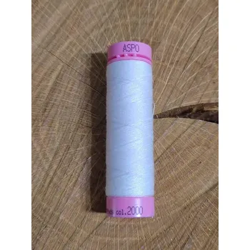 Nit Polyesterové nitě Aspo 100 m barva 2000 bílá