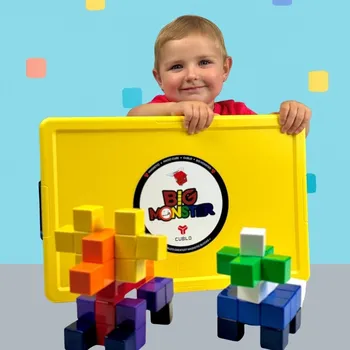 ostatní stavebnice Cublo - Big Monster - 64 ks