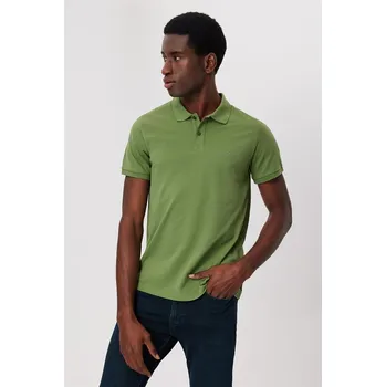 Oblečení a móda Pánská polokošile Lee Cooper Lee Cooper kaki 3379929