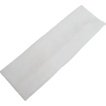 Čelenka Látková elastická čelenka - bílá - 6,5cm
