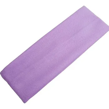 Čelenka Látková elastická čelenka - světle fialová - 6,5cm