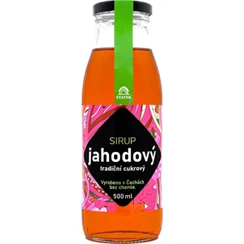 Sirup Hradecké delikatesy Sirup jahodový 500ml 500ml