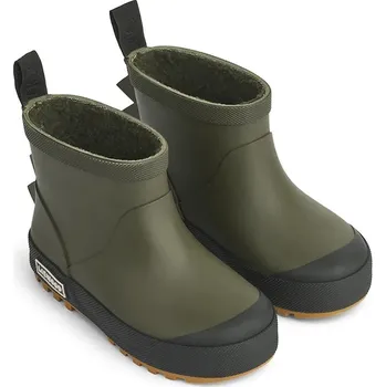 Dívčí holínky Dětské holínky Liewood Jesse Dino Thermo Rainboot zelená barva, LW20371 LW20371.9BYA 87X, EUR 23