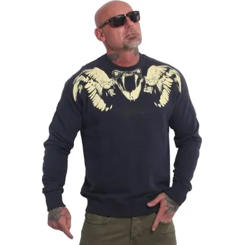 Pánská mikina Pánská mikina Yakuza Snake Raglan PB 20019 parisian night velikost: 4XL