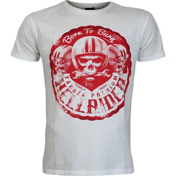 Pánské oblečení Pánské triko Yakuza Premium 3818 oFF white velikost: XXL