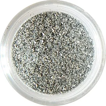 Třpytka na tělo a vlasy Nailee třpytky na nehty č. 150 Glitry světle stříbrné