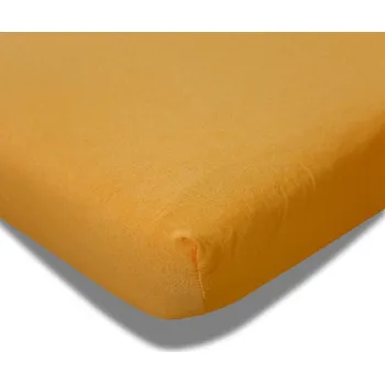 Prostěradlo AAA matrace Prostěradlo Jersey 90x200 cm, 180x200 cm Oranžová 180x200 cm
