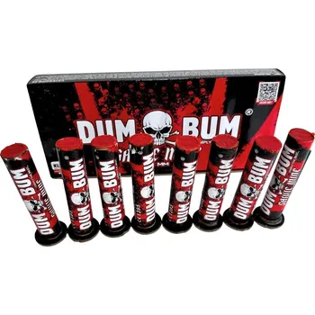 Zábavní pyrotechnika Kulové pumy DUMBUM SALUT MINE 14mm 12ks