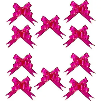 Party dekorace LAALU stahovací, růžové, 39 cm - balení 50 ks