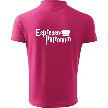 Pánská košile Harry - Espresso Patronum - Polokošile pánská Pique Polo 203 - L ( Purpurová )