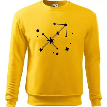 Pánská mikina Souhvězdí - Sagittarius - Střelec - Mikina Essential pánská - 3XL ( Žlutá )