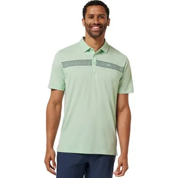 Golf Travis Mathew River Boat pánské polo, aqua foam pánské, M
