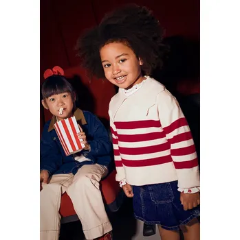 Dívčí svetr Dětský svetr Mayoral červená barva, 4301 4301.6A.Mini.9BYA 33X, vel. 128