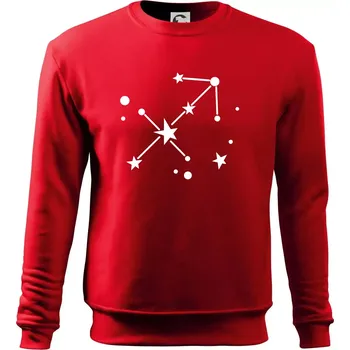 Pánská mikina Souhvězdí - Sagittarius - Střelec - Mikina Essential pánská - M ( Červená )