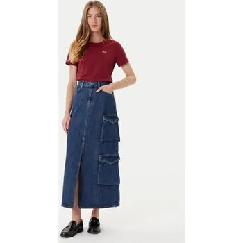 Pánské tričko BOSS T-Shirt C_Esogo_Hw 50554015 Červená Regular Fit S