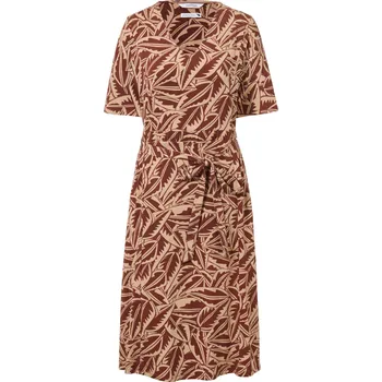 Dámské šaty 636365 - Tchibo - Žerzejové šaty s potiskem - pro ženy - vel. M 40/42 - barva: béžová/s potiskem