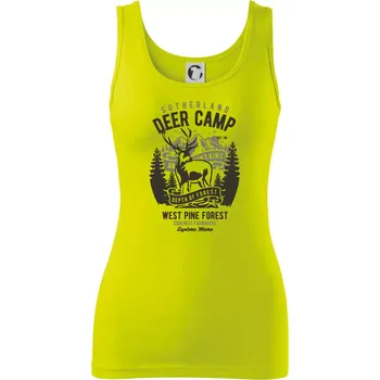 Deer Camp - Dámské tílko - XS ( Limetková )