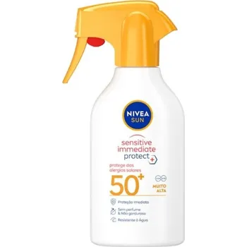 Přípravek na opalování Nivea Sun Protect & Sensitive Sun Spray 50+ - Oopalovací sprej s vysokou ochranou 270 ml