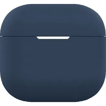 Ochranný silikonový obal pro AirPods 4 - tmavě modrý