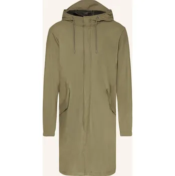Pánský zimní kabát Rains Pánská Bunda Do Deště, tmavě zelená, 50
