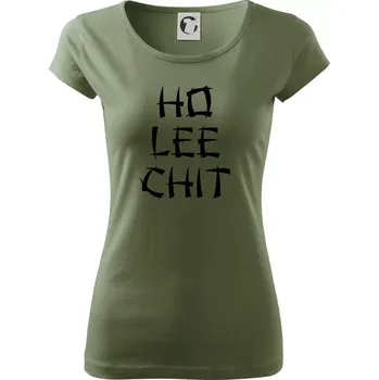 Ho lee chit - Dámské triko Pure - XS ( Khaki )