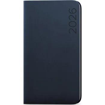 Diář Baloušek, s.r.o. TÝDENNÍ KAPESNÍ DIÁŘ JAKUB - NUBA - ANTRACITOVÝ - 2026 - JEMNÝ SEMIŠ