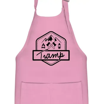 Kuchyňská zástěra Tramp erb - Dětská zástěra na vaření - Univerzální velikost ( Růžová )