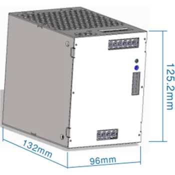 spínaný zdroj Mean Well XTR-960-24PI zdroj na DIN lištu 960W 24V