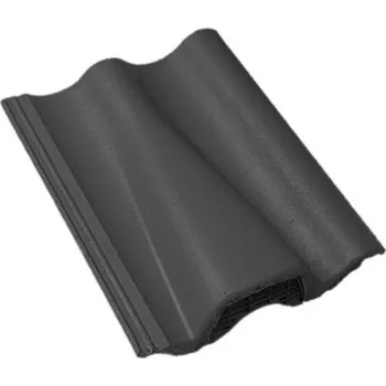 Střešní krytina Taška BMI BRAMAC odvětrávací Max Protector – ebenově černá