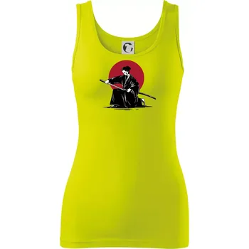 Japan culture - samurai - Dámské tílko - L ( Limetková )