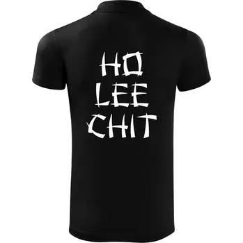 Pánská košile Ho lee chit - Polokošile Victory sportovní (dresovina) - 3XL ( Černá )