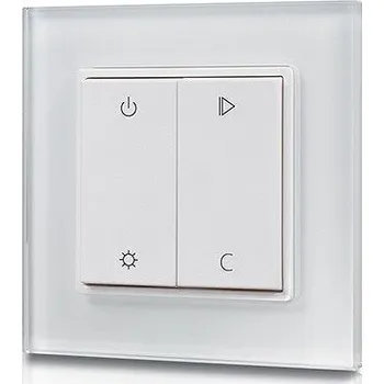 vypínač McLED RF nástěnný ovladač - RGB, RGBW, 1 zóna