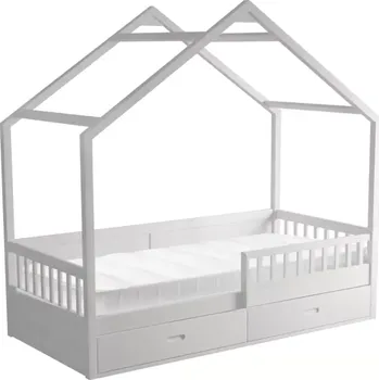 Postel Montessori postel BIANKA 90x200 - bílá - doprava zdarma - SLEVA 3% s kodem radost25