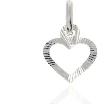 Přívěsek Zlatnictví Helios Srdíčko z bílého zlata