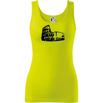 Itálie Koloseum - Dámské tílko - L ( Limetková )